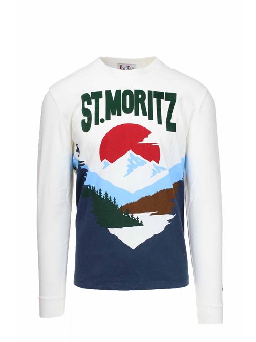 T-shirt manica lunga ST. Moritz Saint Barth MC2 | TShirt | LYO0000300020C10